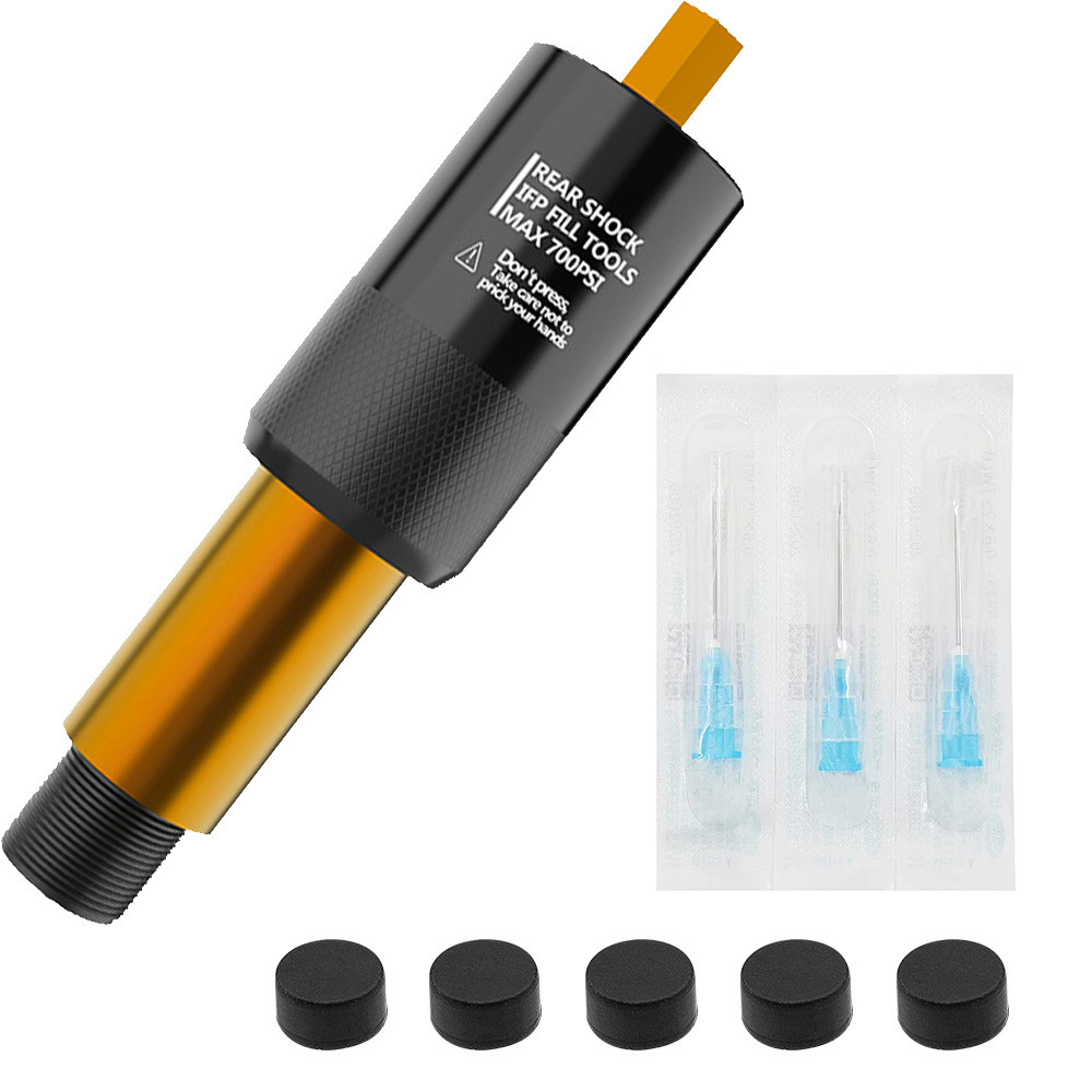 Bike Rear Shock IFP Inflator Needle - High Pressure Suspension Pump Tool for Fox RP2/23/FLOAT-X/CTD/