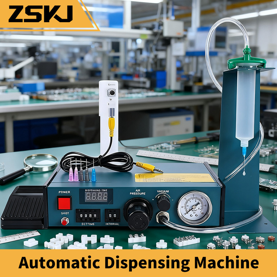 Pneumatic 983A Glue Dispenser Automatic Dispenser Manual Glue Dispensing Machine Solder Fluxes Paste