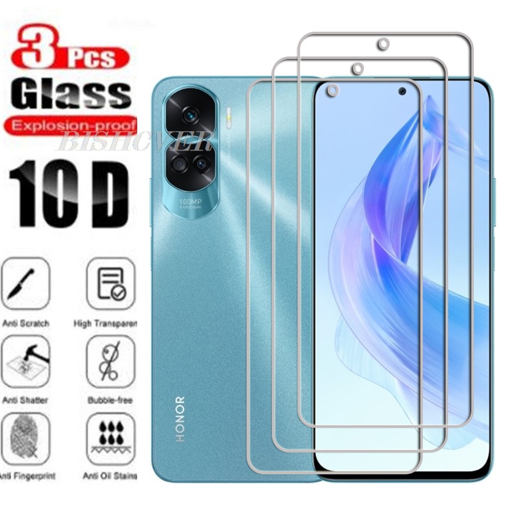 3pcs Tempered Glass For Honor 90 Lite 6.7" Honor90Lite Honor90 90Lite X50i CRT-NX1 Screen Protector 