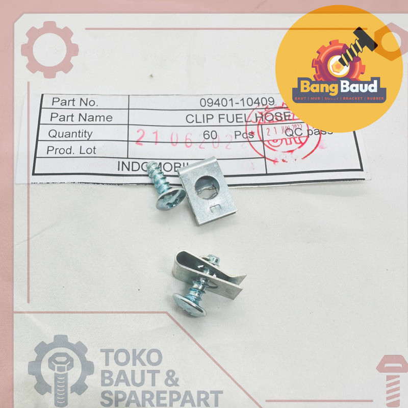 GROSIR BAUT SPAREPART klip sepit body M4 honda vario , beat , Scoopy UN ORIGINAL