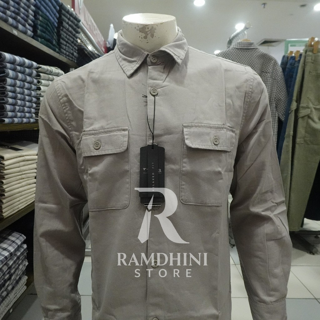 TRIPLE JEANS Kemeja Long Sleeve LS.555 1225
