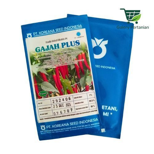 Benih Cabe Gajah Plus F1 10gr – Buah Besar Tahan Layu, Cocok Dataran Tinggi