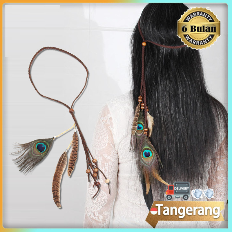 Bohemian Headband / Hiasan Kepala Bohemian Headband / Bando Etnik / Aksesoris Vintage