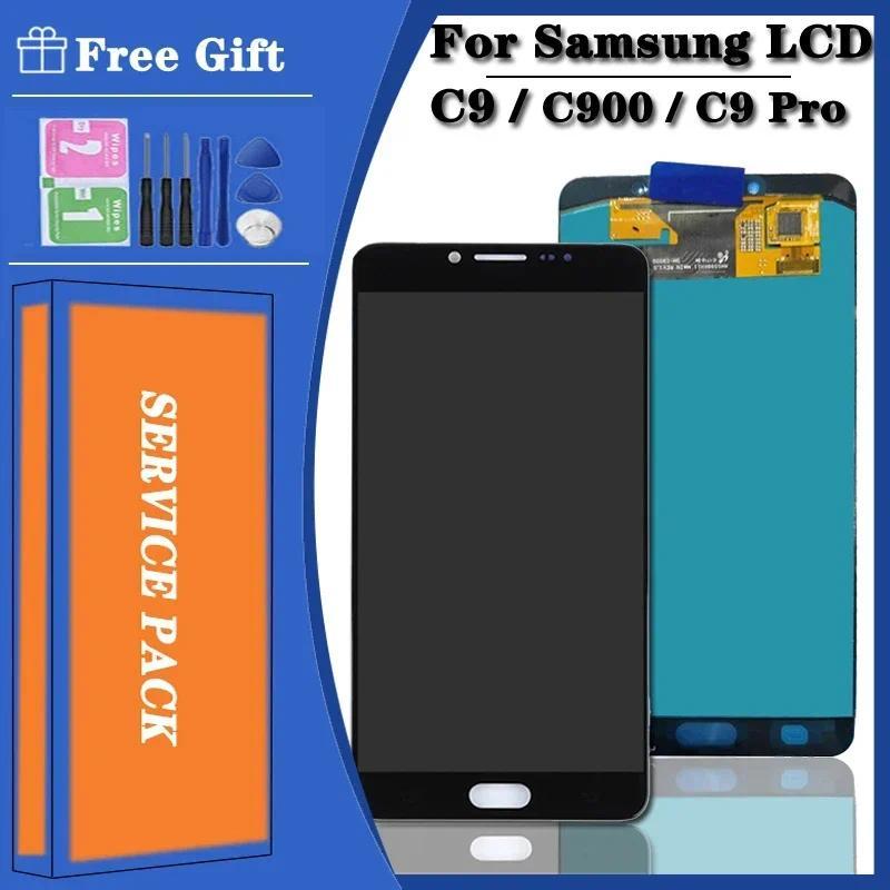 6.0“Super AMOLED For Samsung C9 Pro SM-C9000 SM-C900F LCD Display Touch Screen Assembly For Samsung 