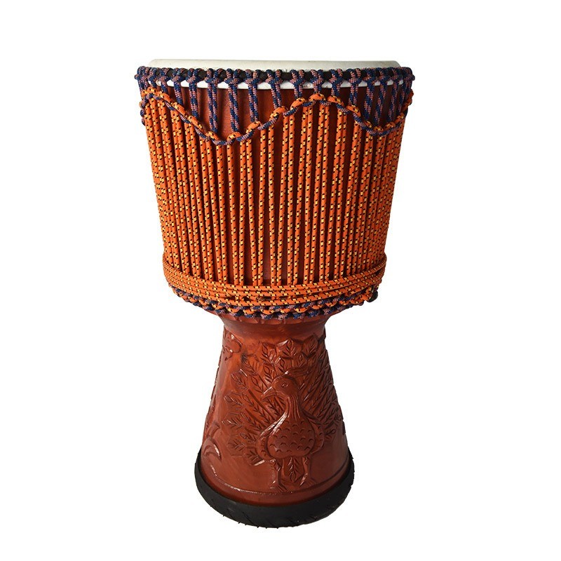 Sheepskin Djembe Drum Beginners Walnut Wood African Drums Traditional Adult Tambourines Professional