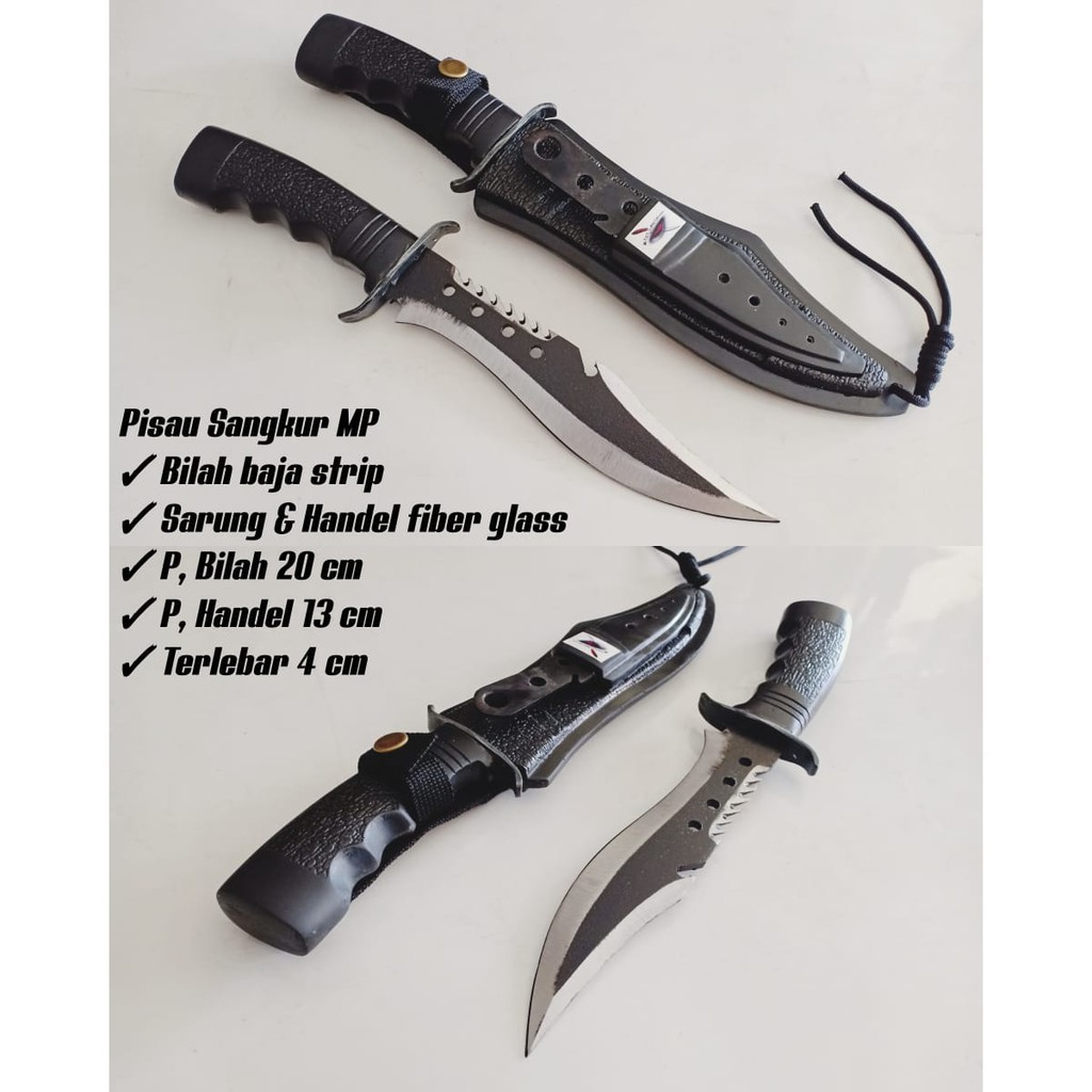 pisau bushcraft survival 020