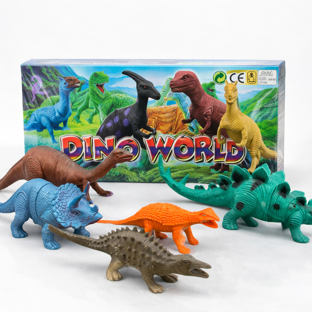 MAINAN BINATANG KARET DINOSAURUS / DINOSAURUS KARET MURAH