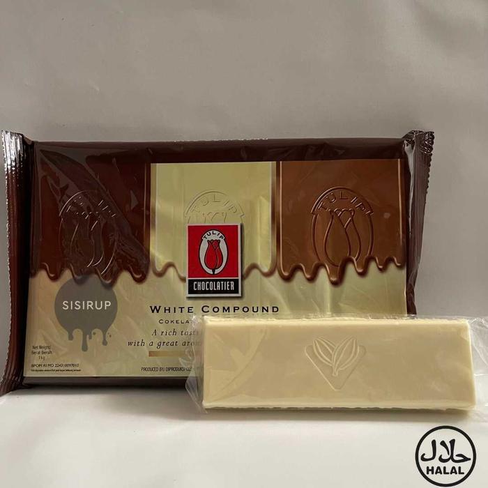 1 KG White Compound Tulip 1 KG / White Chocolate Tulip