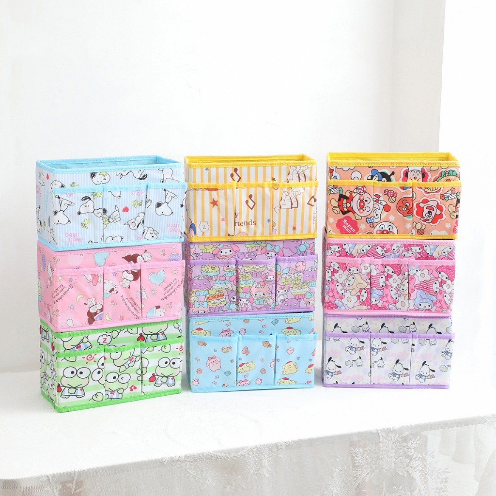 Box Lipat Box Organizer Box Serbaguna Snoopy Sanrio Pompompurin