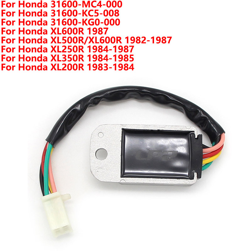 Voltage Regulator Rectifier For Honda 31600MC4000 31600KC5008 31600KG0000 XL600R XL500R XL250R XL350