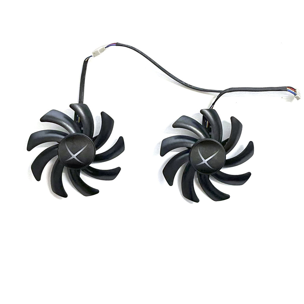 For XFX Radeon RX460 470 470D 474 480 Black Wolf Graphics Card Replacement Fan