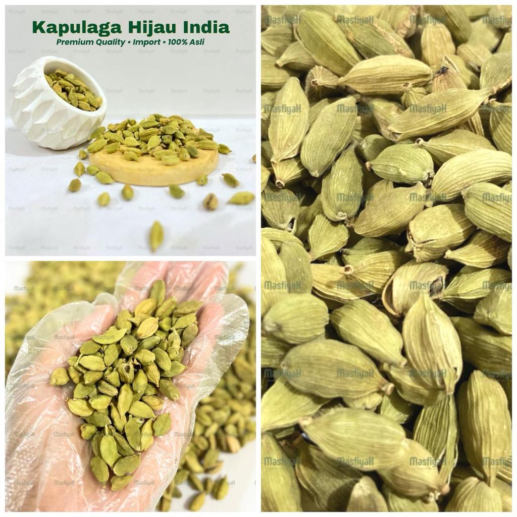 Kapulaga hijau india 250gr kapulaga 100gr kapulaga 50gr kapulaga hijau premium 100gr kapulaga india 