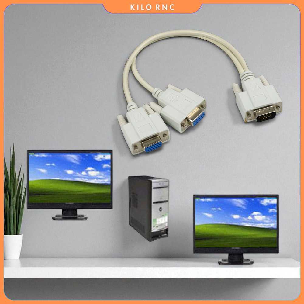 Kabel Percabangan VGA to Dual VGA Output - CB2584
