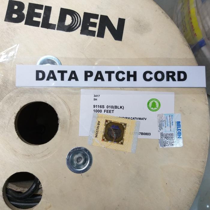 kabel tv belden RG6 100meter / belden RG 6 9116S 100meter / belden rg6