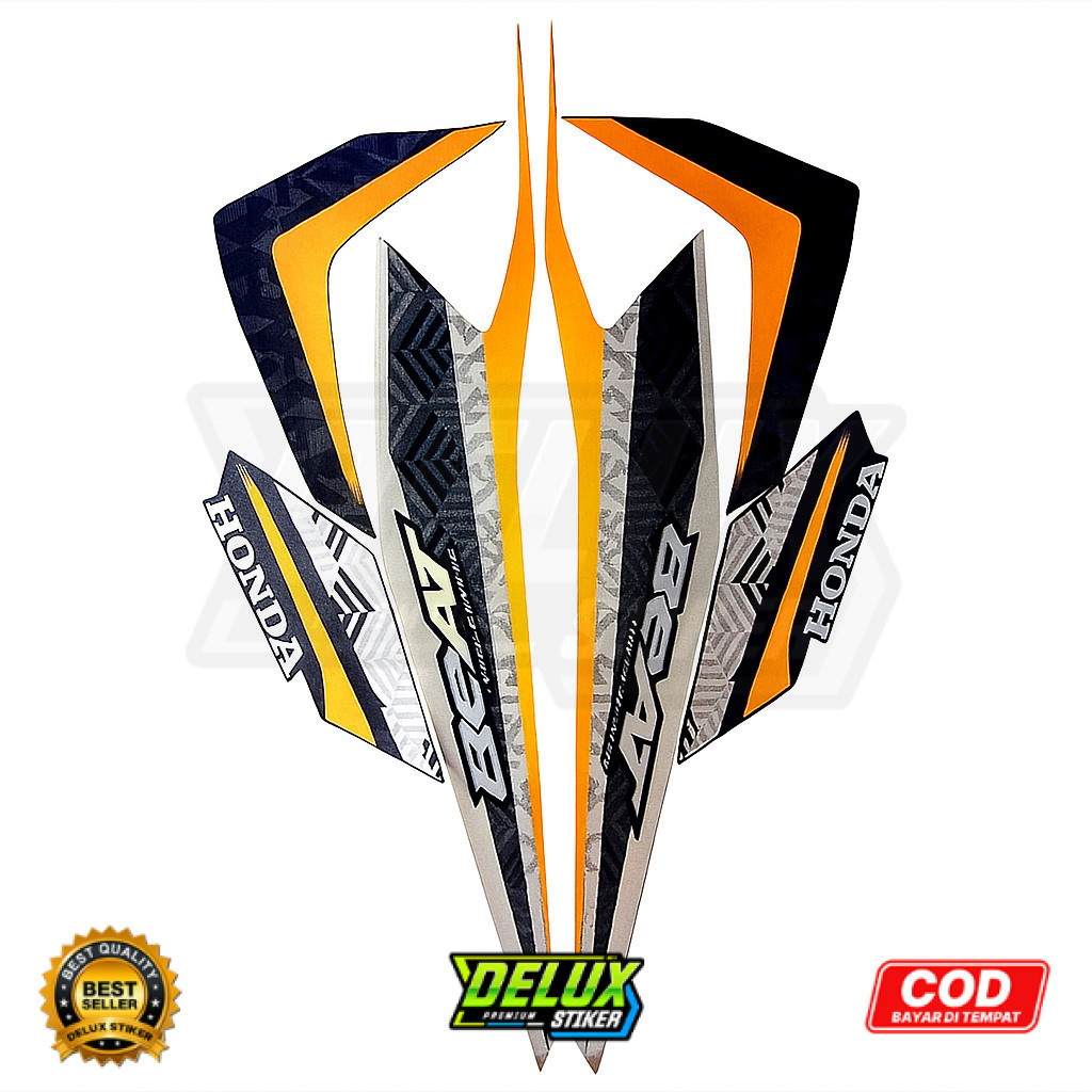 STIKER STRIPING LIS HONDA BEAT CBS ISS 2020 2021