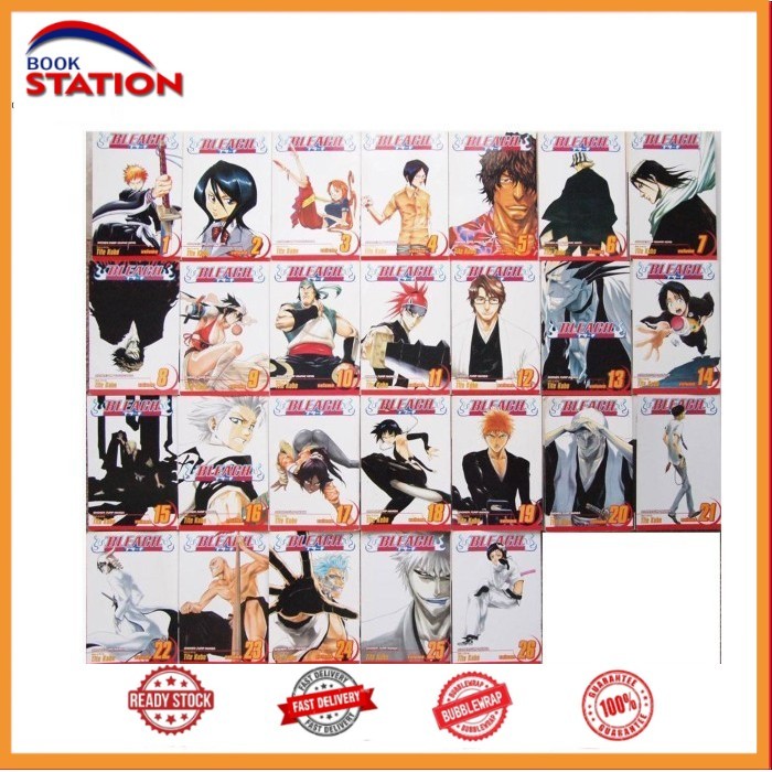 Manga Bleach, 74 Books series (English)