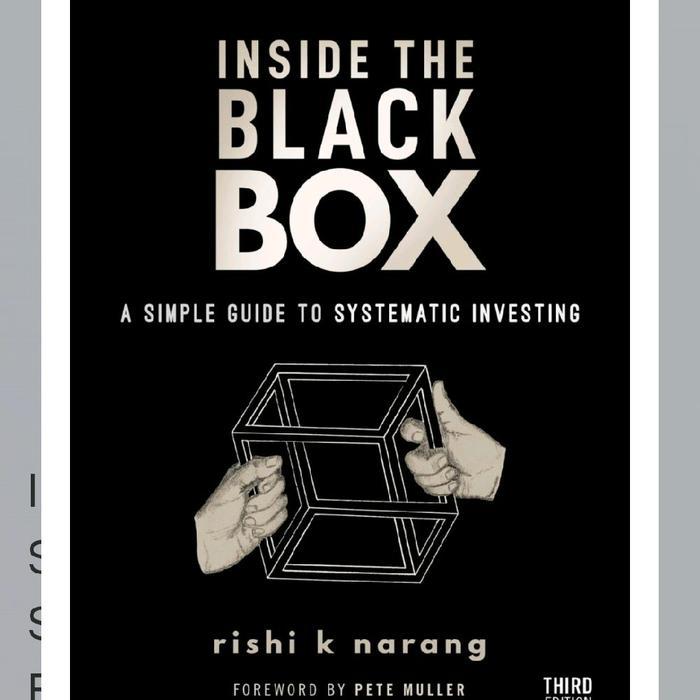 BUKU Inside the Black Box: A Simple Guide to Systematic Investing, 3rd Edition  Rishi K. Narang