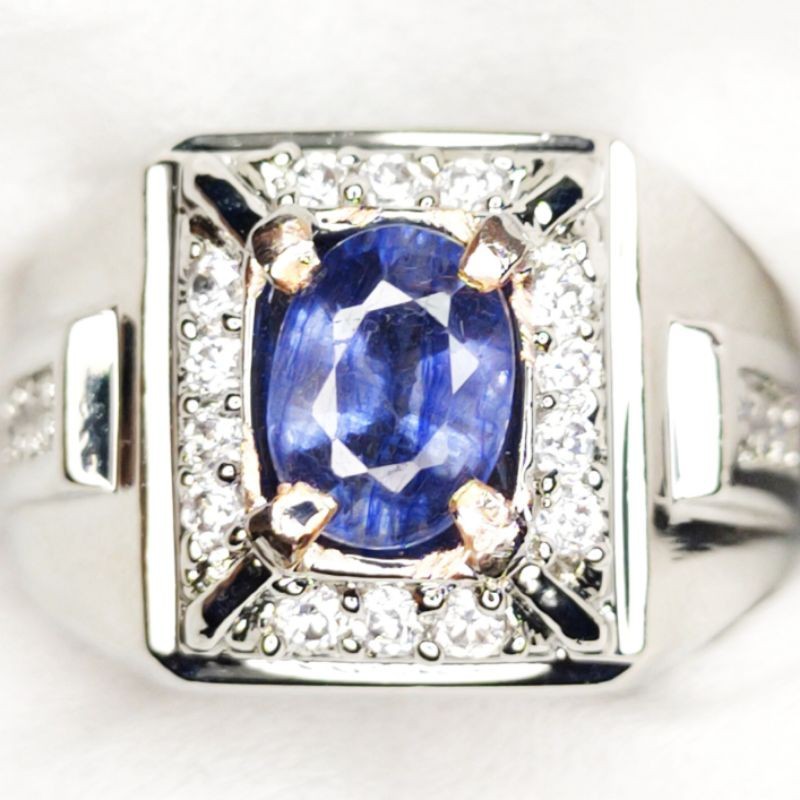 Batu Blue Safir Ceylon Srilanka Asli Natural Siap Pakai