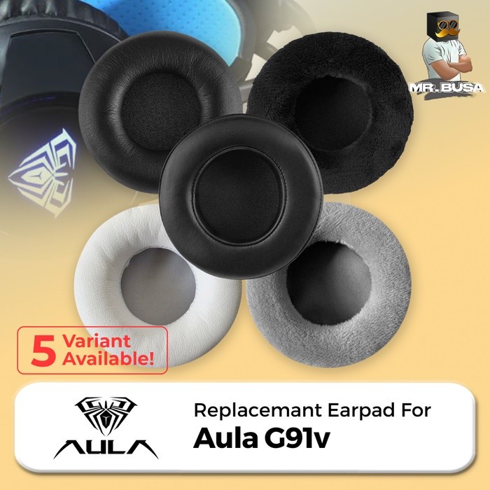 Earpad Earcup Earcushion Aula G91v G91 v G91V G91-V Busa Bantalan Foam Pads