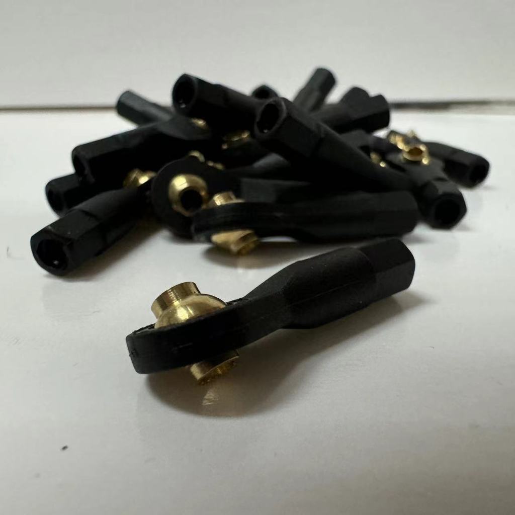 10pcs High Ball Linkage D2.5xH6xL24xM2.5/D3xH7xL29mmxM3 rc airplane boat car ball linkage ball joint