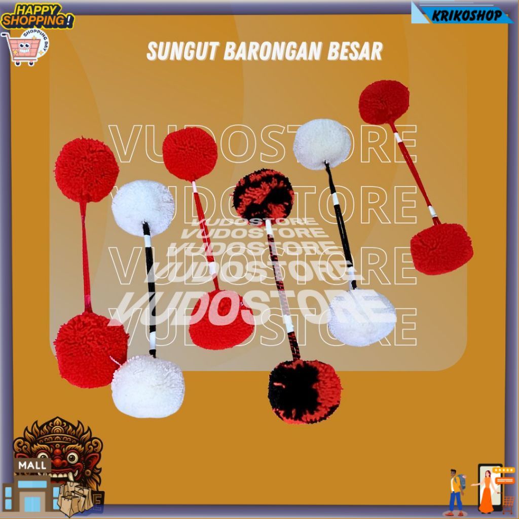 Sungut Barongan Besar Pentas Diskon 50 % KKS -70