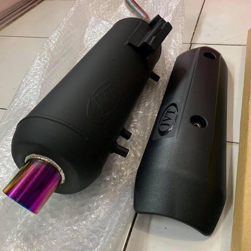 JVT JVT PIPE V3 ADJUSTABLE  PCX/NMAX/AEROX/ADV/CLICK/M3/MIO/CLICK -FREE HEAT GUARD AND BOLTS SL