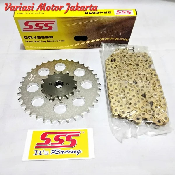 Gear Set SSS Supra X 125 Kharisma 428 SB
