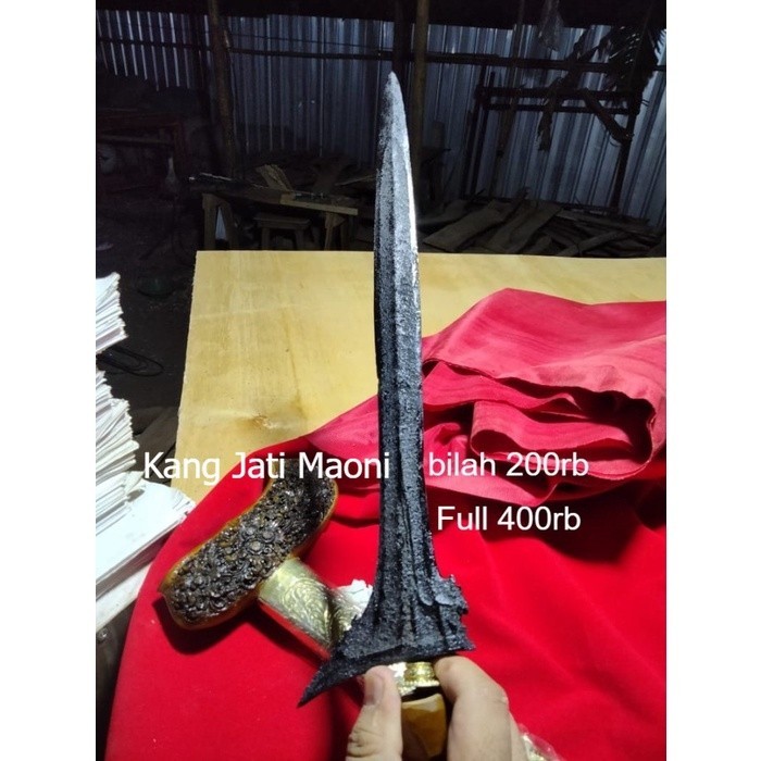 keris sempaner sepuh pb 10  bk megantara sengk KJM51223 BILAH SAJA bj1 p60