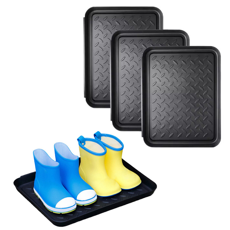 123pcs Boot Tray Heavy Duty Shoe Mat Trays Car Shoes Storage Tray Dog Cat Bowl Mats Multifunctional 