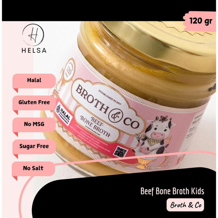 BEST SELLER [Ready Stok] Bone Broth by Broth & Co - Beef Kids
