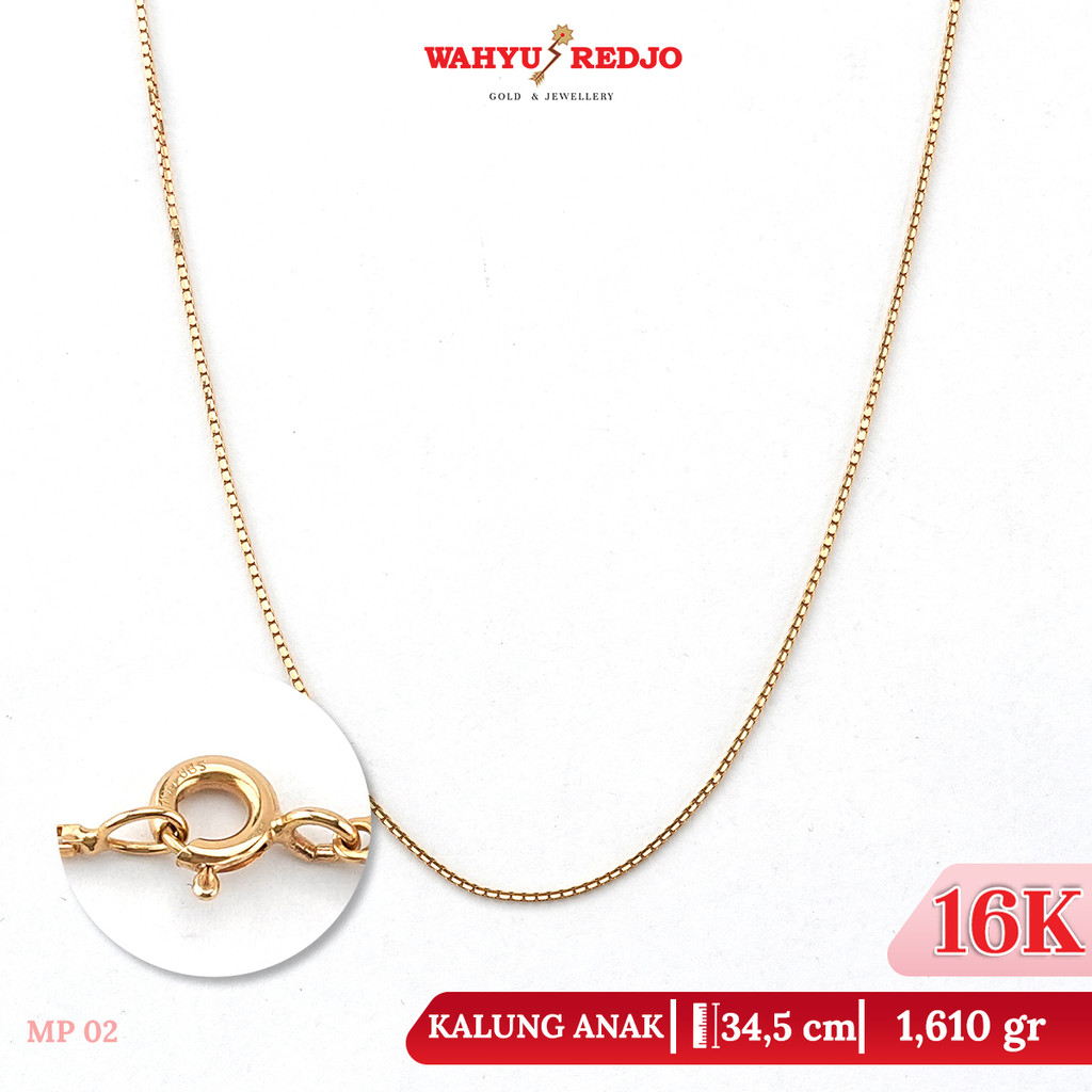 Kalung Anak Itali Emas Kadar 16K Wahyu Redjo KL-16K-31343836