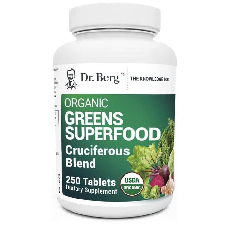 Dr. Berg's Berg Cruciferous Superfood 250 veg caps