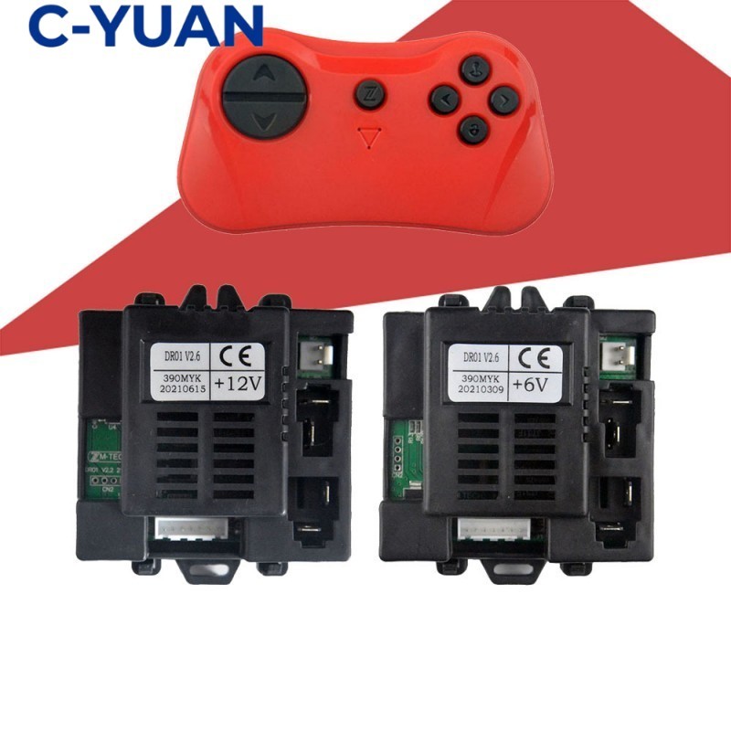 Controller Receiver DR01 Mobil Aki Anak 6V 12V Spare Part Mainan Motoran