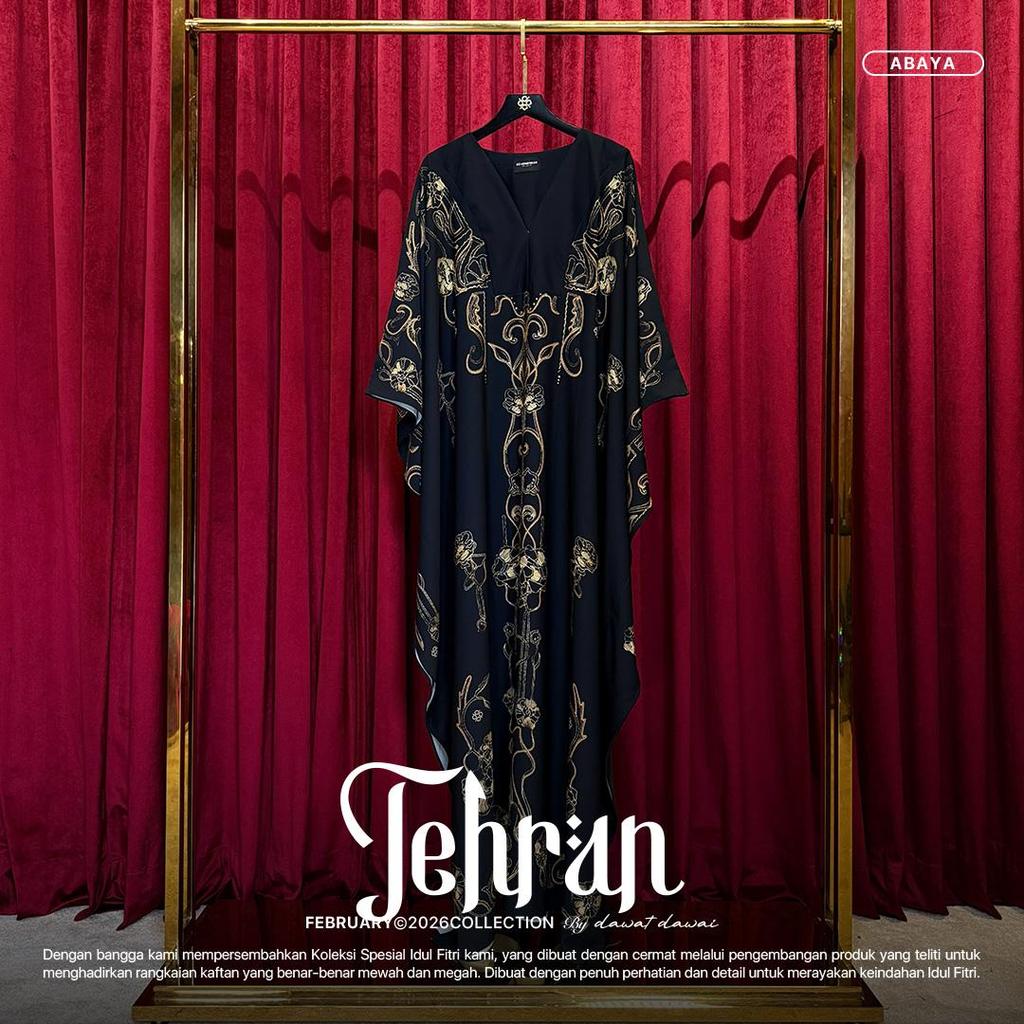 Dawat Dawai - Tehran Kaftan -  (Hijab Friendly)