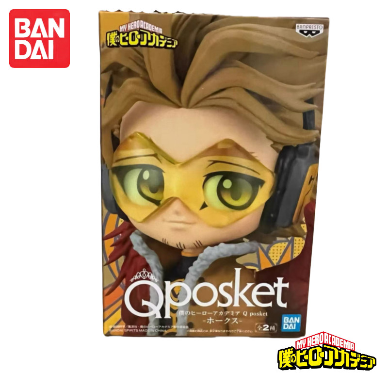 In Stock Original Bandai Banpresto Anime aracters My Hero Academia Q Posket Hawks A Prizes Garage Ki