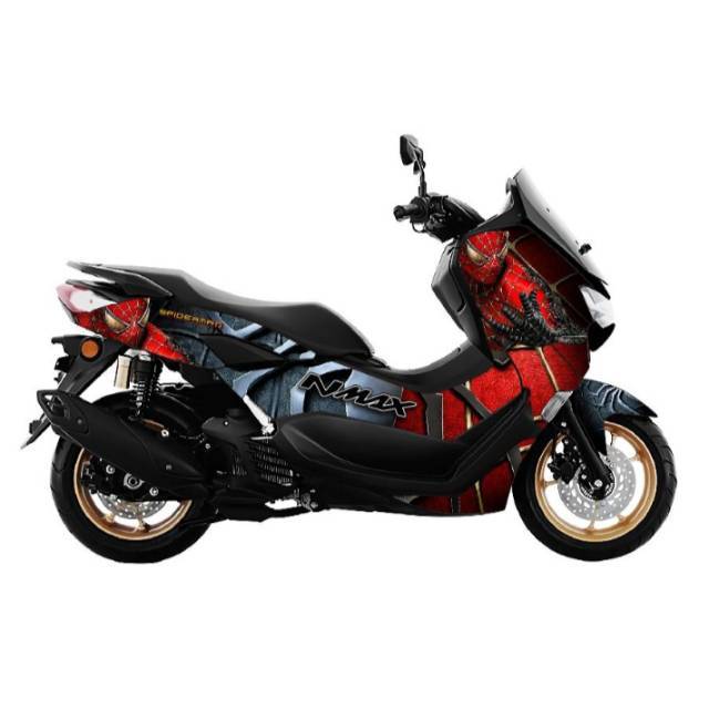 DECAL NMAX NEW / DECAL STICKER NMAX NEW SPIDERMAN FULL BODY