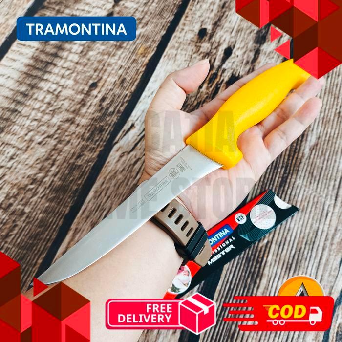 Pisau Boning Knife Seset Daging Tramontina Brazil 5" Orginal 24602/055 - Tanpa sarung -alca