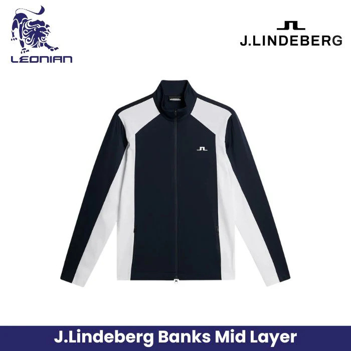 Jaket Pria J.Lindeberg Banks Mid Layer
