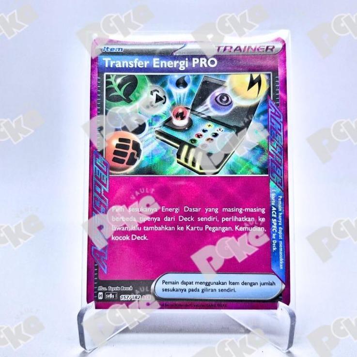 Kartu Pokemon TGC Indo - Transfer Energi PRO sv8s | 157/182 ACE