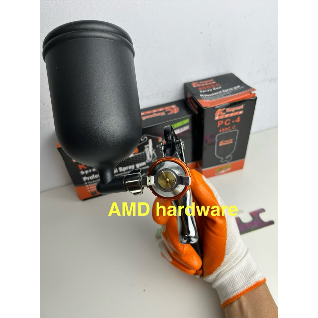 READY Spray Gun F 75 /Semprotan Cat Spet Tabung Atas F75 Kapusi Japan Original memakai angin kompres