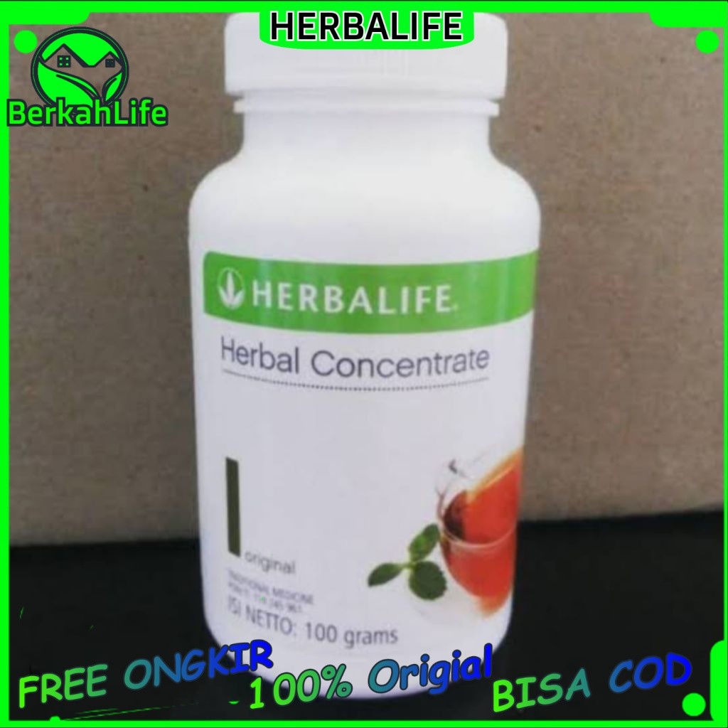 Herbalife Thermo Jentic Original Teh Concrete Teh Termo Pelangsing Paling Cepat Menurunkan Berat Bad