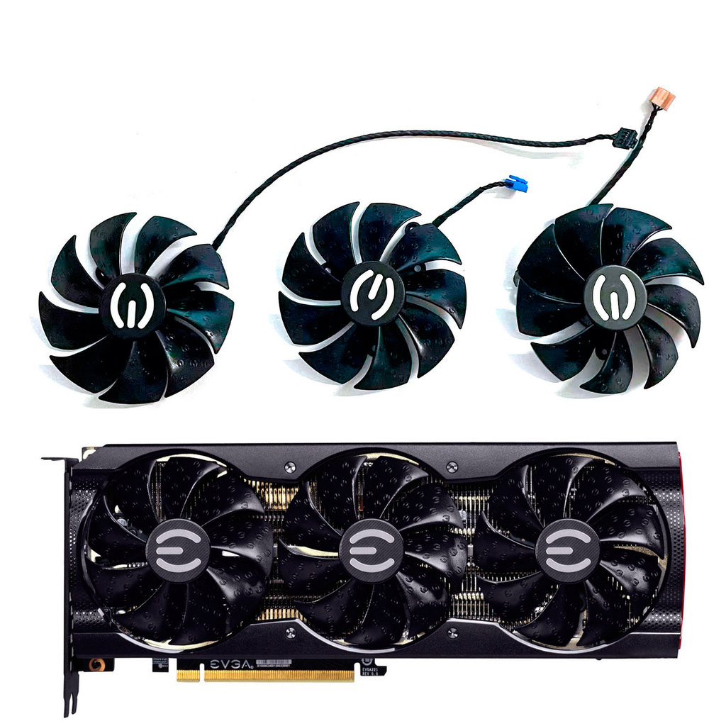 Original GPU fan 4PIN 87MM D092220S12H suitable for EVGA RTX 3090 3080ti 3080 3070 3060ti Xc3 Ultra/