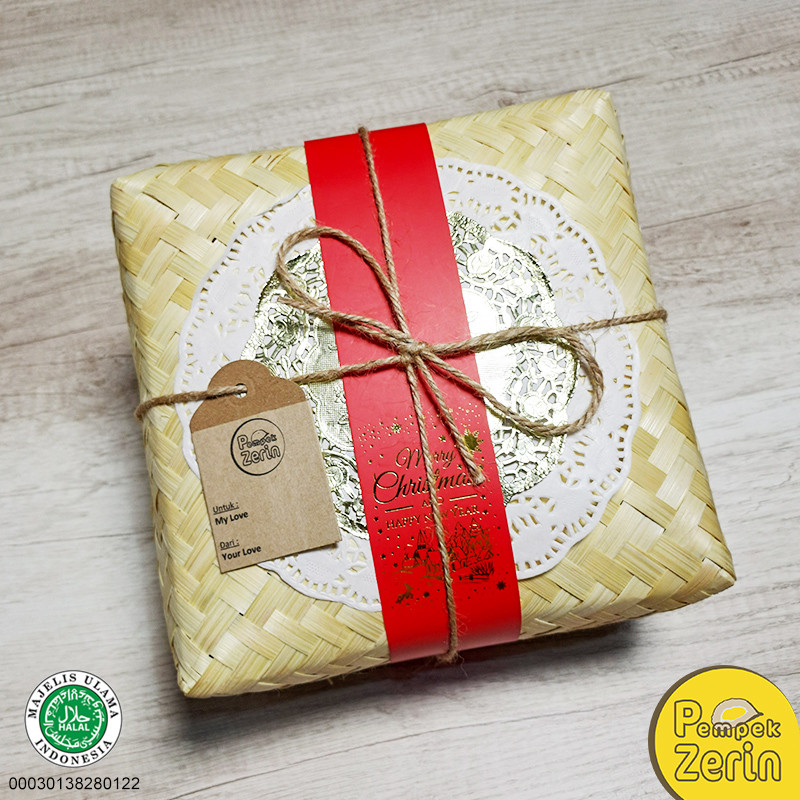 Pempek Zerin - Hampers Natal / Merry Christmas Pempek Palembang - Paket Gold