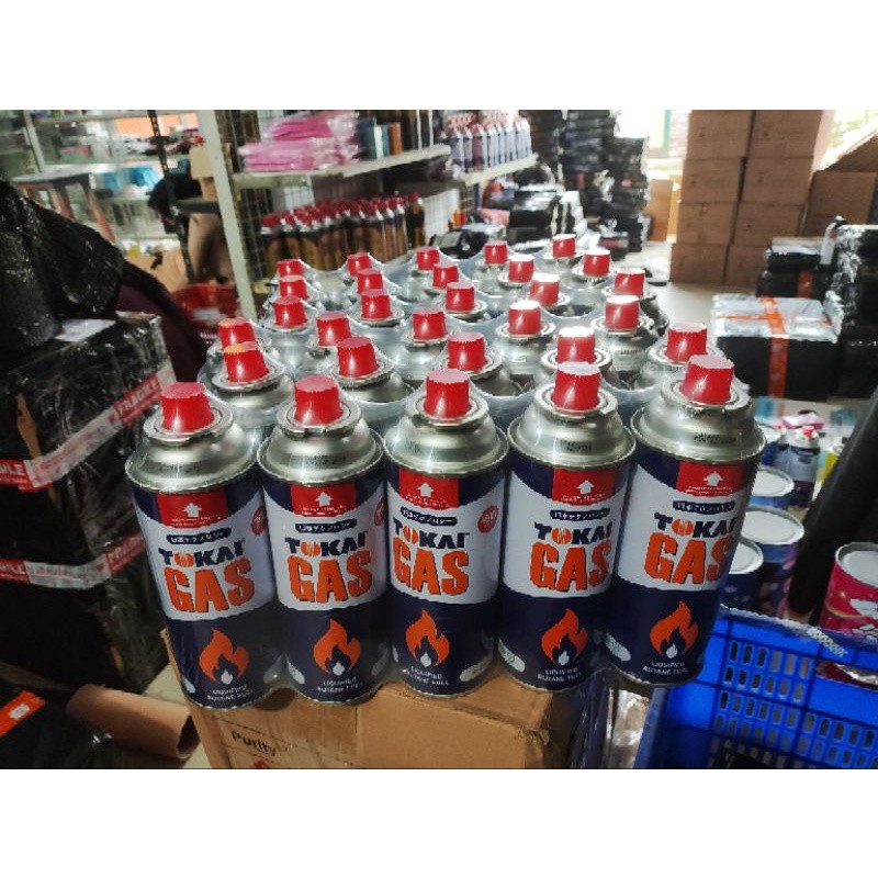 GROSIR Tokai Gas Portable 235gr isi 5pcs