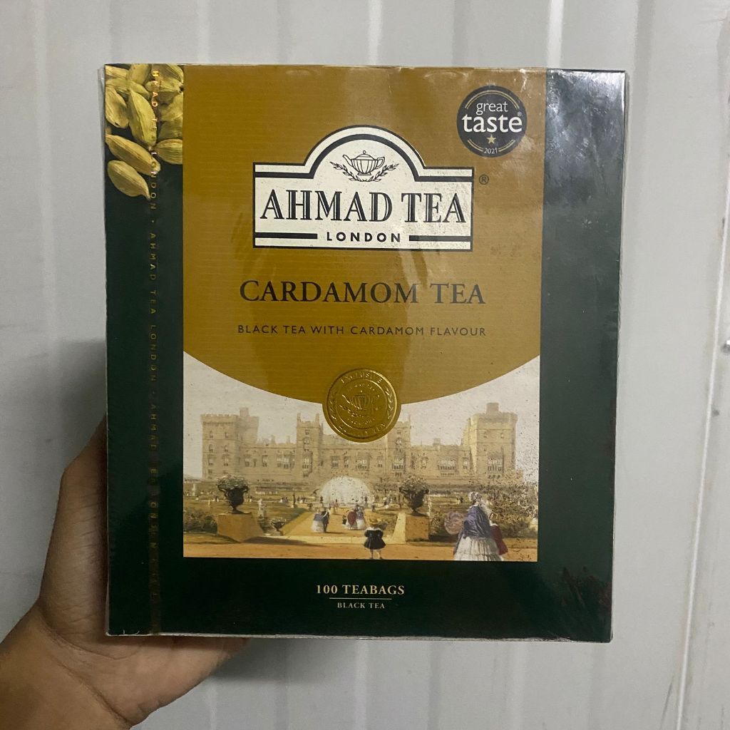 ISI (100 BAGS) AHMAD TEA CARDAMOM | AHMAD Teh Kapulaga ORIGINAL SAUDI | ABNA GROSIR