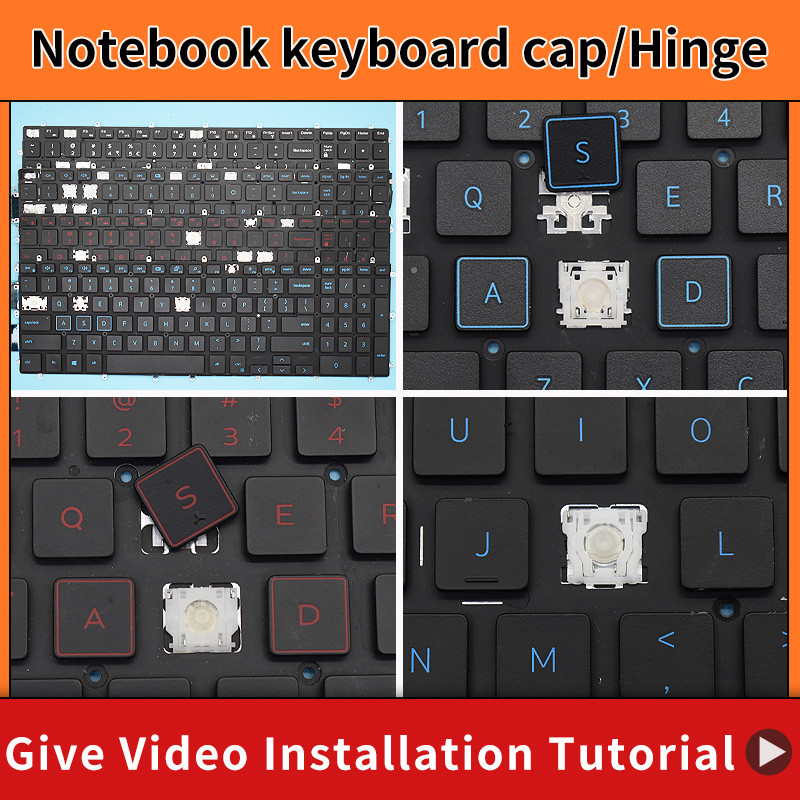Replacement Keycap Key cap Hinge For Dell G3 3590 3579 3779 3593 G5 5500 5565 5567 5570 5590 5587 55