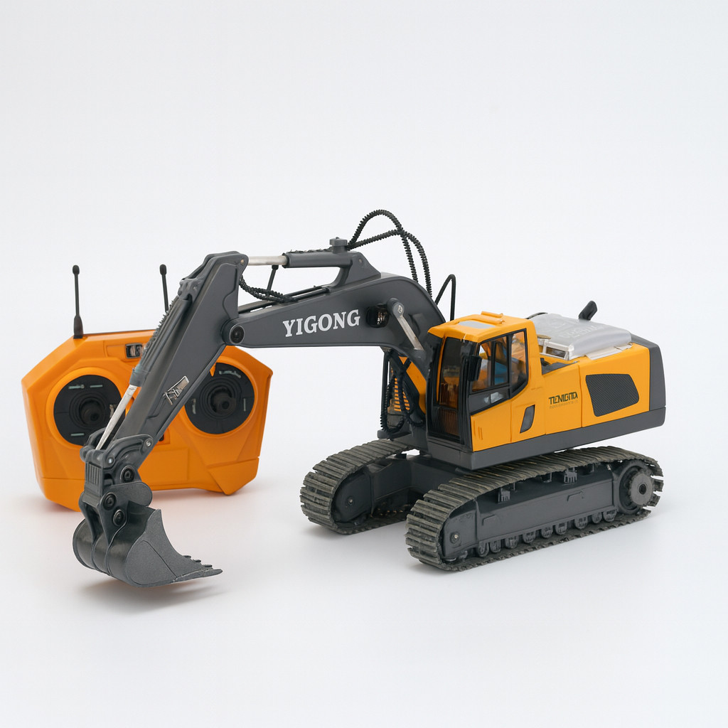 Mainan Mobil Truk Excavator Buldozer Dump Truk charger Remot Kontrol