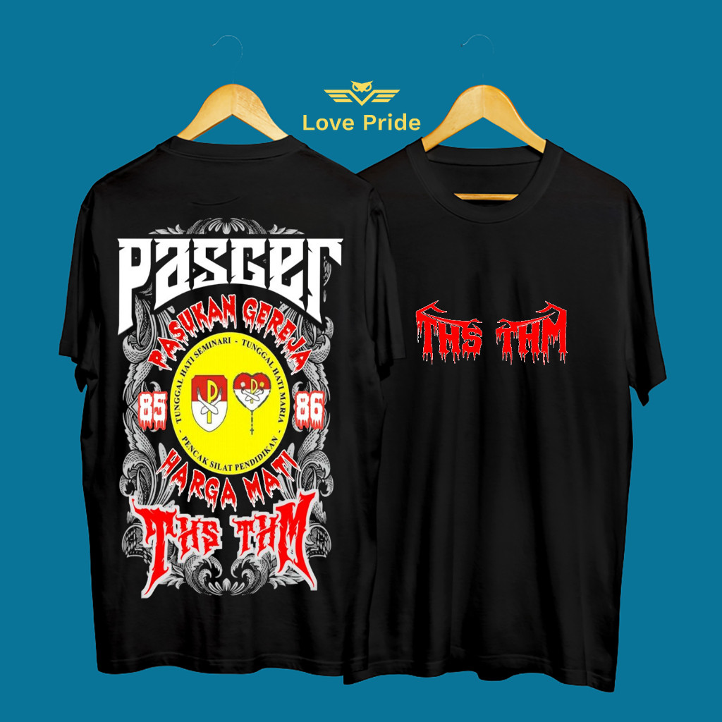 Kaos Tshirt Baju Distro Pencak Silat THS THM Pasger Harga Mati Premium Terbaru