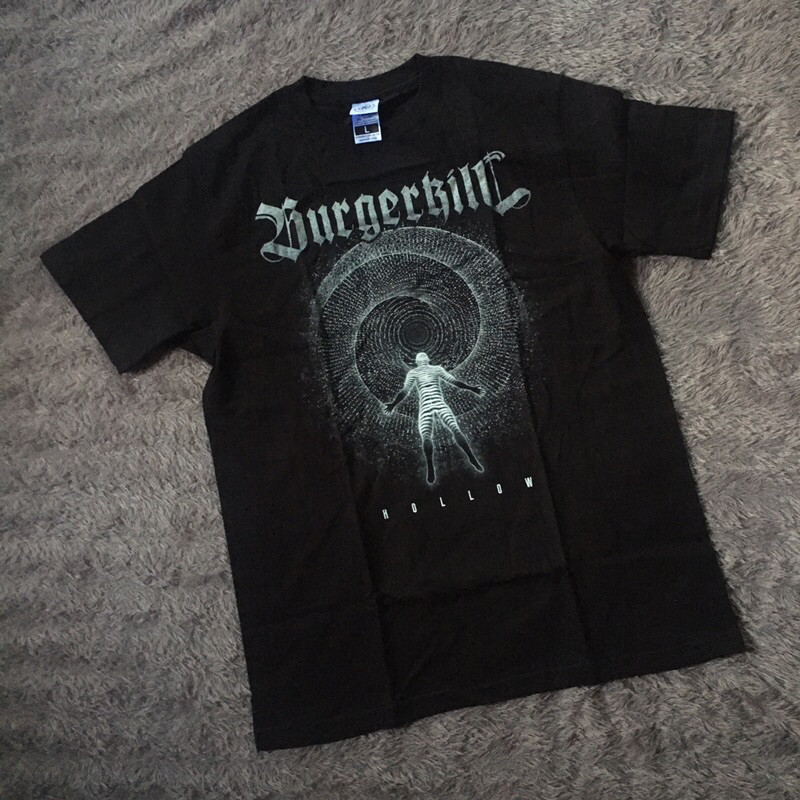 (COD) Monggo kaos band Burgerkill Hollow original resmi not adamantine venomous dua sisi