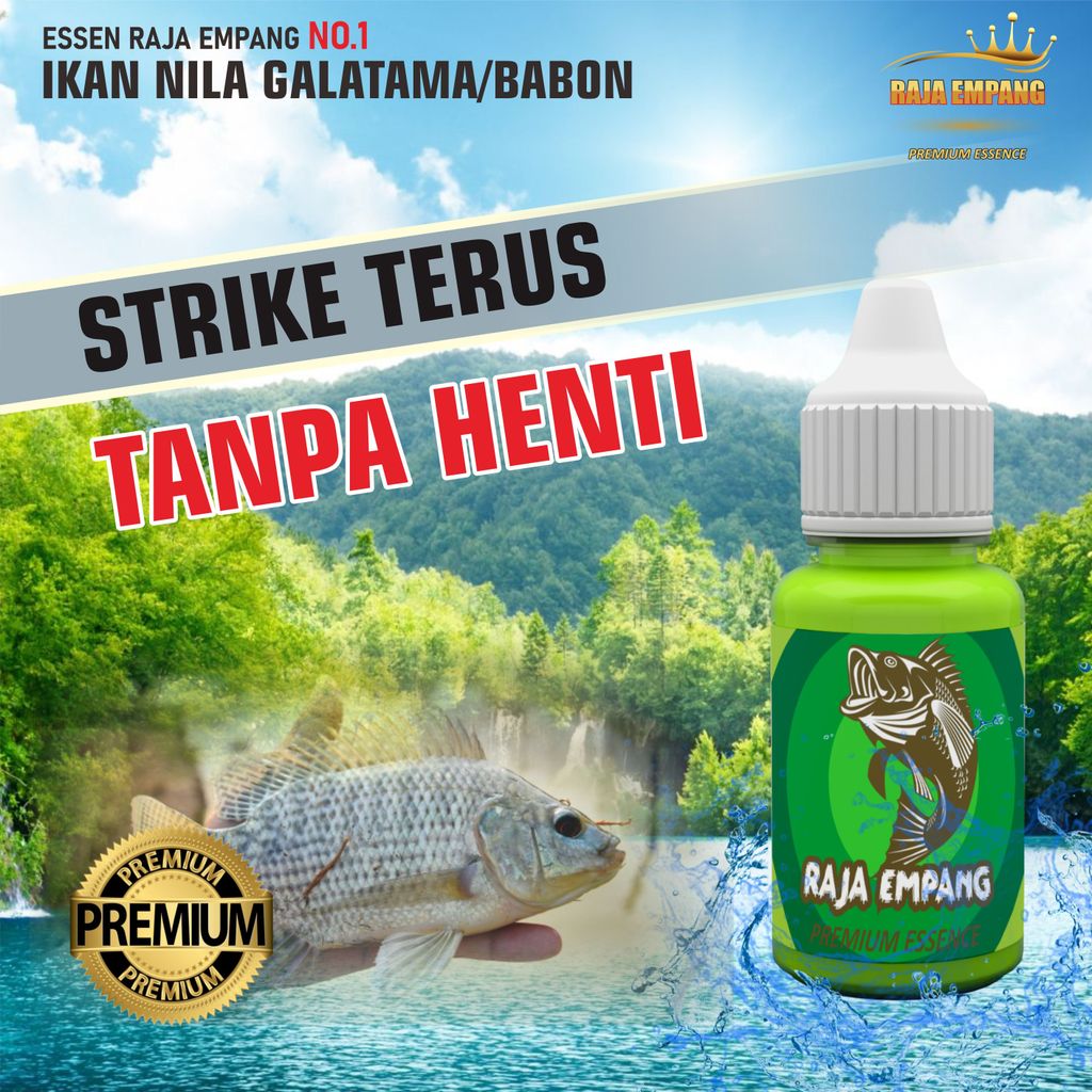 Esen ikan nila alam liar media lumut,  essen nila,  essen pengumpul ikan nila, Essen pengumpul ikan 
